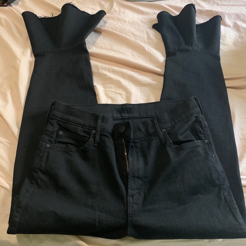 Mother Cha cha Fray wash: not guilty denim